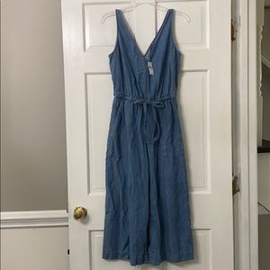 New! Gap Chambray Jumpsuit